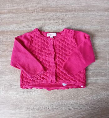 Gilet DPAM fille 6 mois