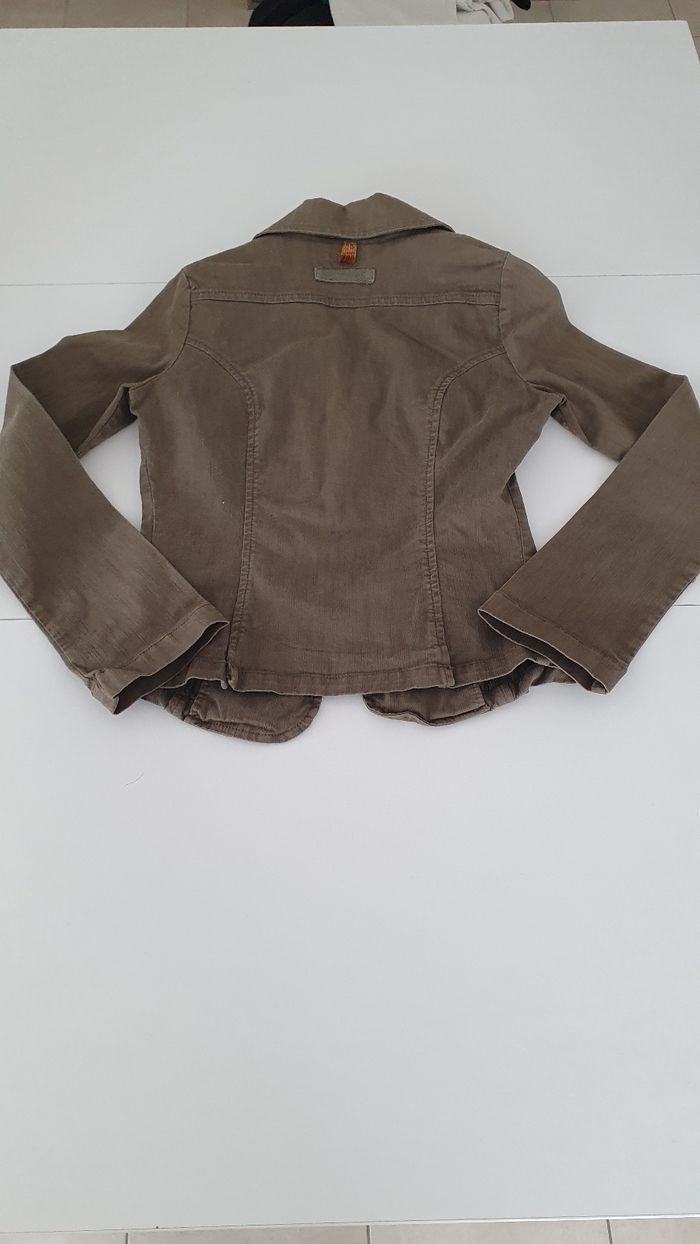 Veste kaki neuve Lulu Castagnette en s - photo numéro 8