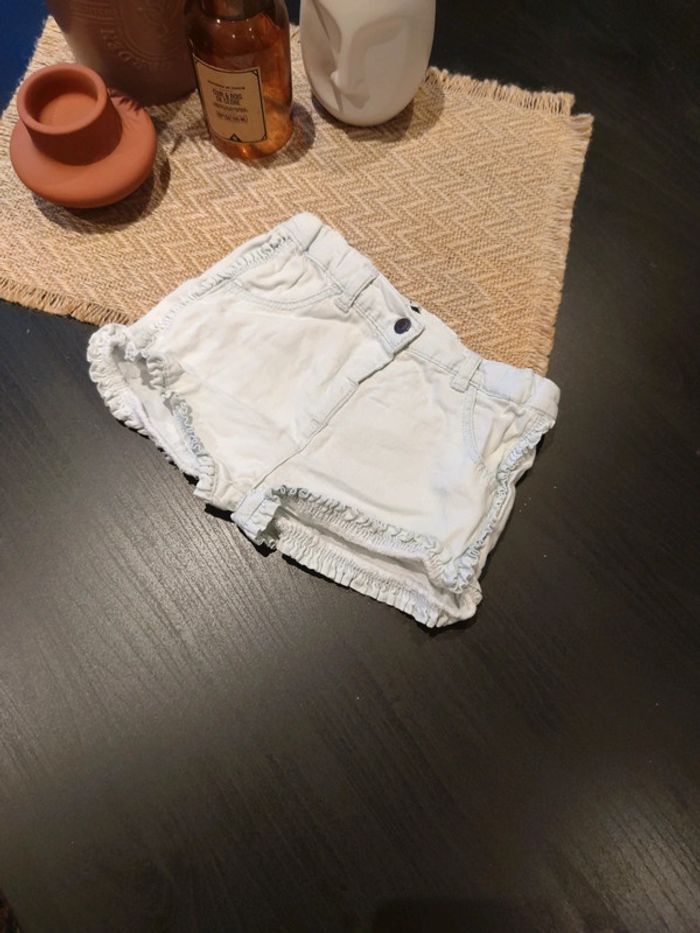 Short bleu très clair