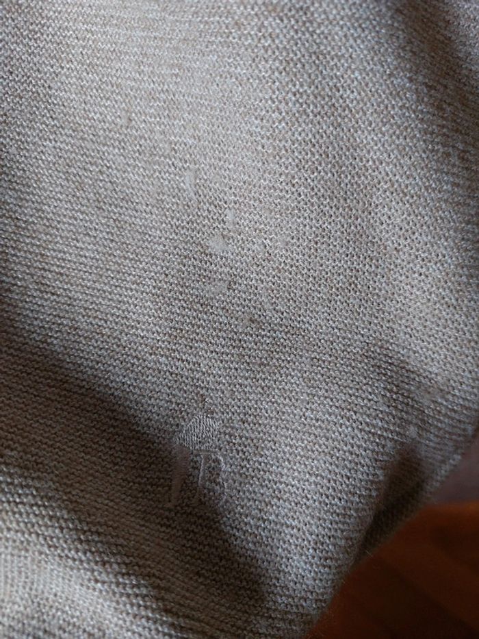 Pull beige guy de berac taille m - photo numéro 5