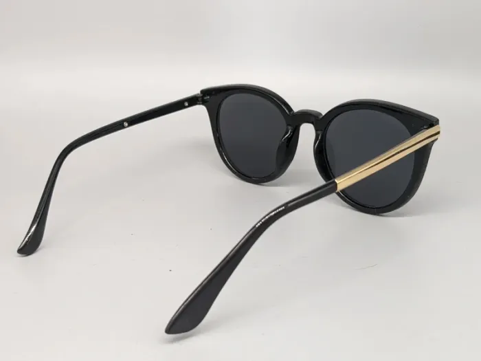 Lunettes de soleil - noir/or - photo numéro 6