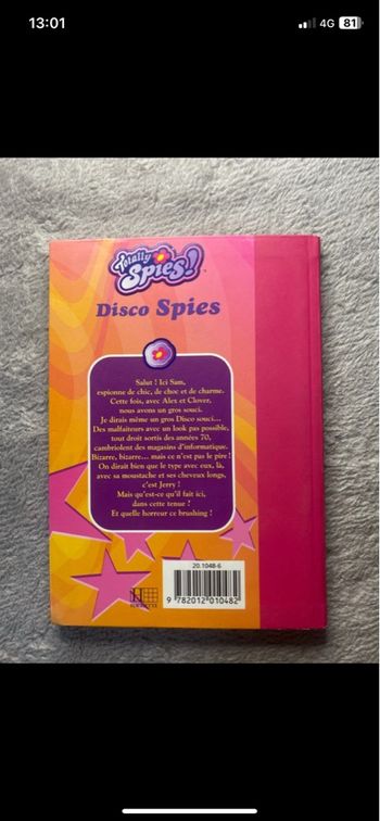 Livre totally  spies  disco spies