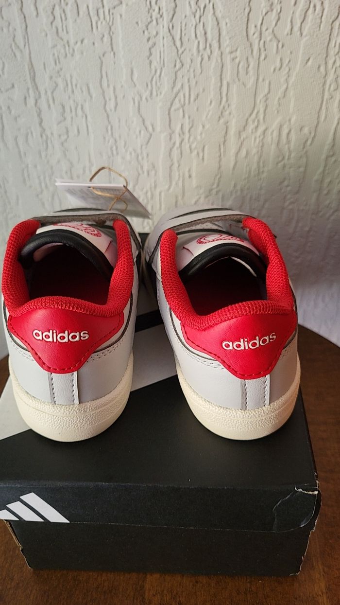 Baskets bébé Adidas Rapid Court - photo numéro 3