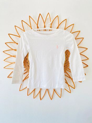 T-shirt blanc Polo Ralph Lauren 92 cm