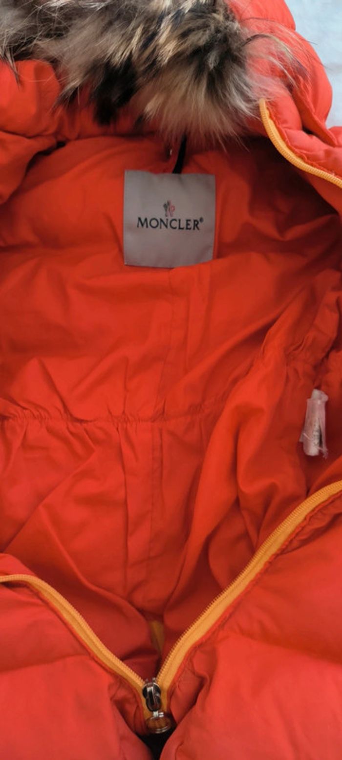Combinaison pilote Moncler fausse fourrure - photo numéro 9