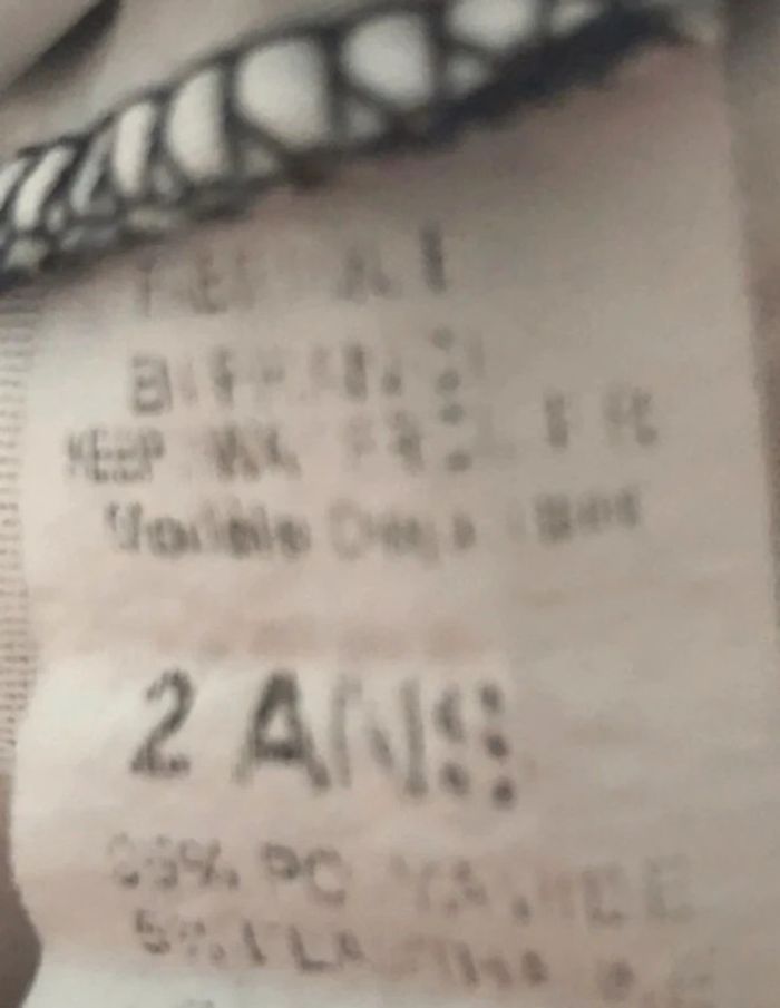 Débardeur taille 2 ans - photo numéro 2