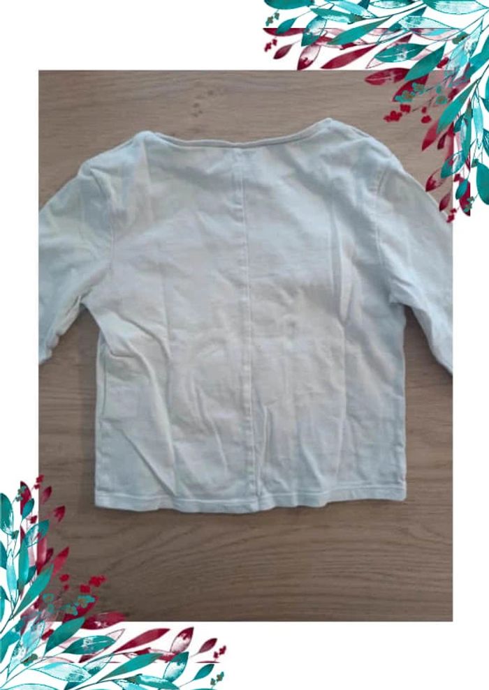 Tee shirt à manches longues fille 3 ans - photo numéro 4