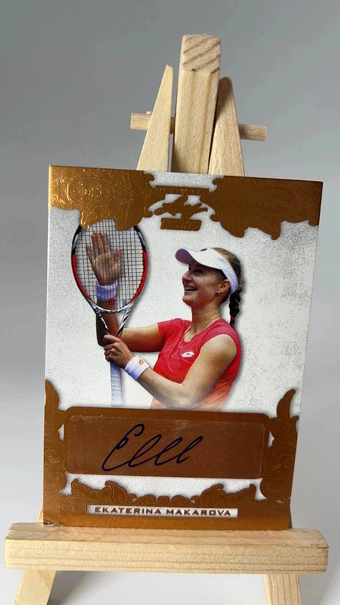 2015 Leaf Ultimate Tennis Ekaterina Makarova #BA-EM1 - photo numéro 2