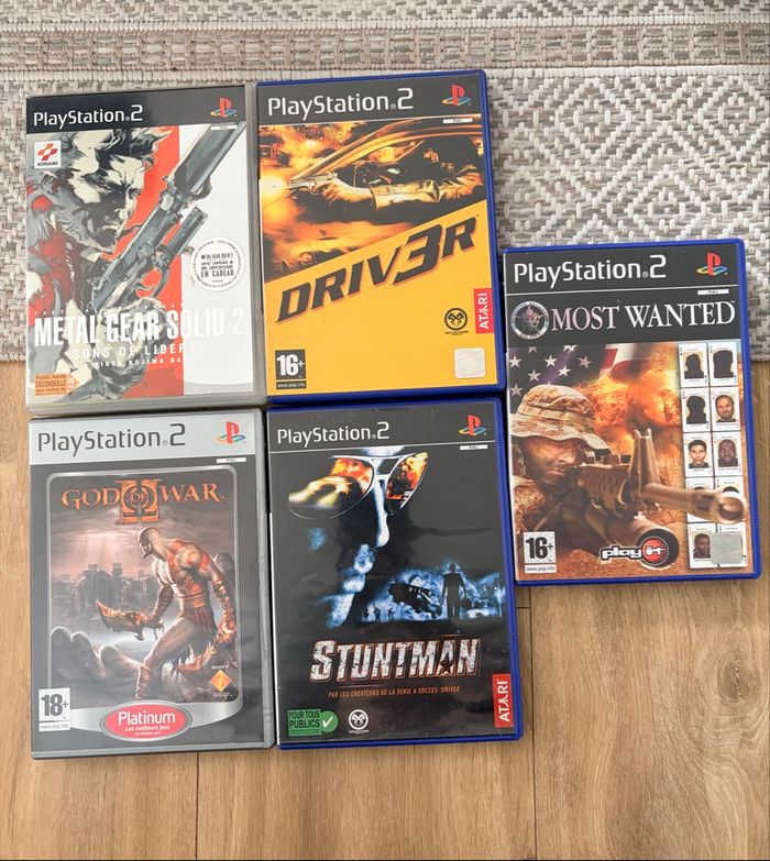 Jeux ps2 lot god of war/most wanted … - photo numéro 2