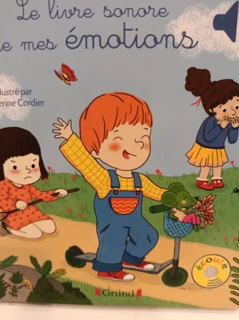 Livre sonore le livre de mes émotions