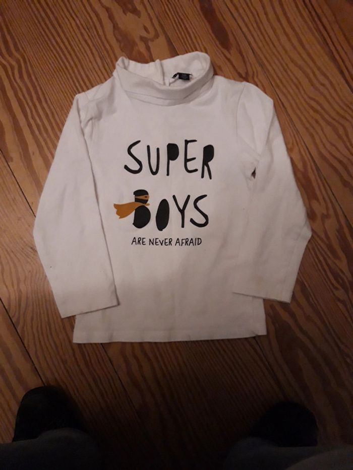 Tee-shirt manches longues 36 mois Kiabi