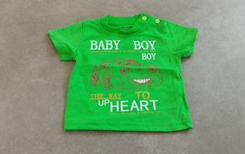 T-shirt MC garçon 9 mois barbouillage 