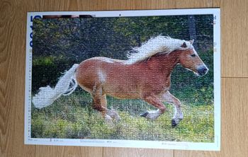 Puzzle cheval 500 pièces sans boîte (bien lire l'annonce)