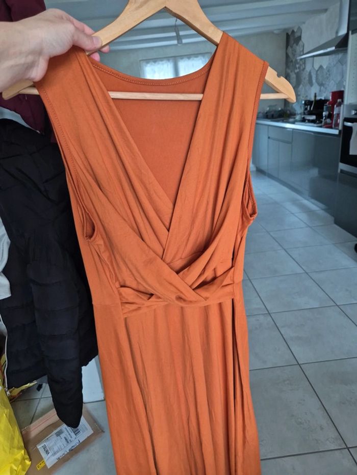 Robe teracota taille l