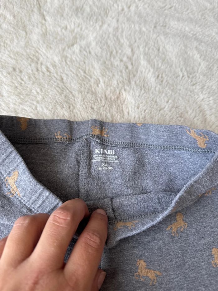 👖 leggings jeans licorne+ legging chaud - Kiabi -H&M - taille 8 ans- satisfaisant et très bon état - photo numéro 10