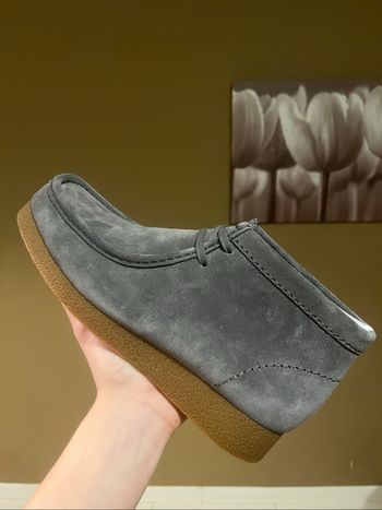 Mocassins (boots)  Clarks wallabee Daim Gris