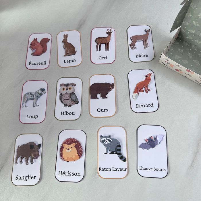 Jeu animaux de la forêt - photo numéro 3