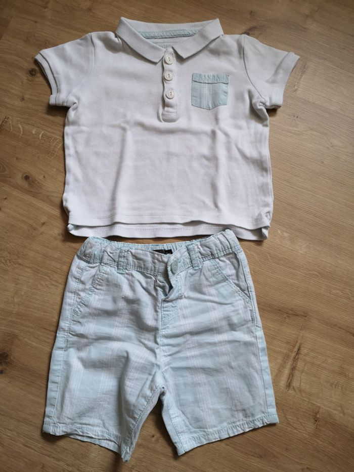 Ensemble short polo
