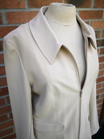 Veste tailleur beige - Taille M