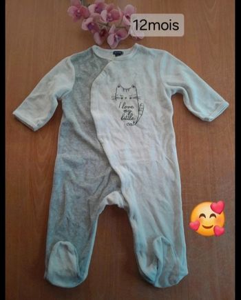 Pyjama mixte Kiabi 12 mois