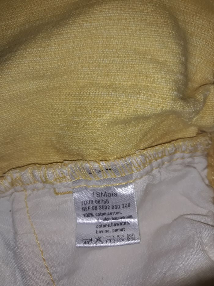 Faby27800 Pantalon "Kimbaloo" 8 mois couleur : moutarde - photo numéro 3