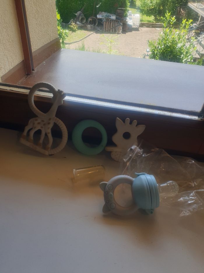 Lot anneaux dentition et je découvre les goûts