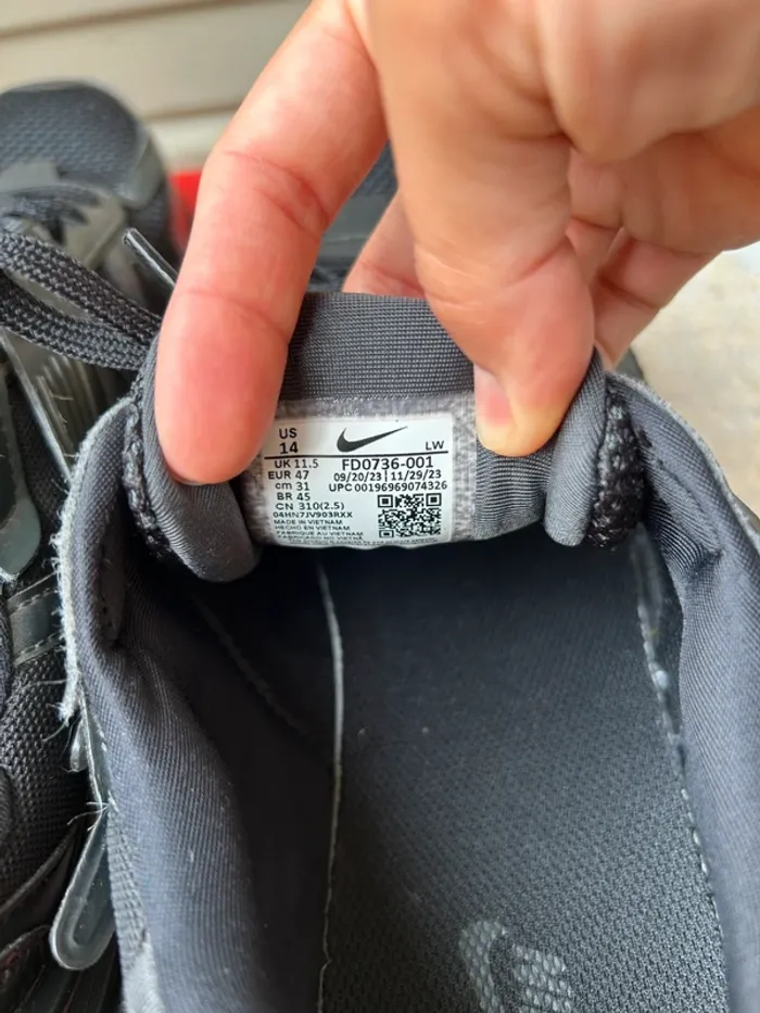 Chaussures baskets homme Nike v2k run taille 47 - photo numéro 7