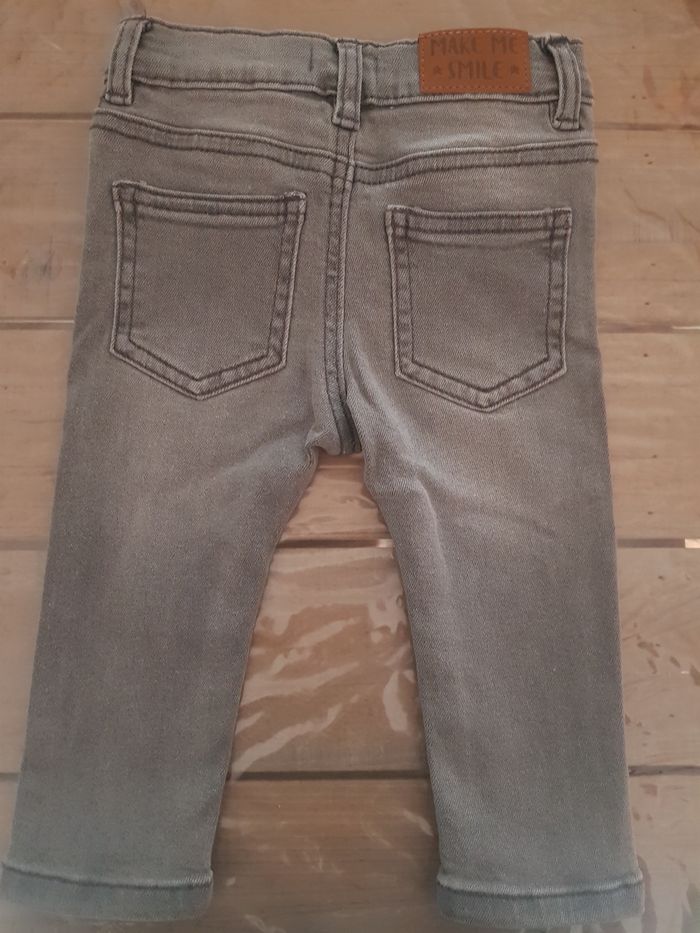 Jean bébé gris slim – 6 mois – Gémo - photo numéro 5