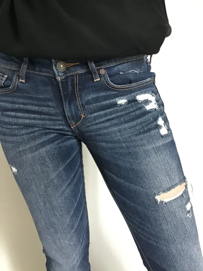Jeans déchiré femme Abercrombie & Fitch - photo numéro 4