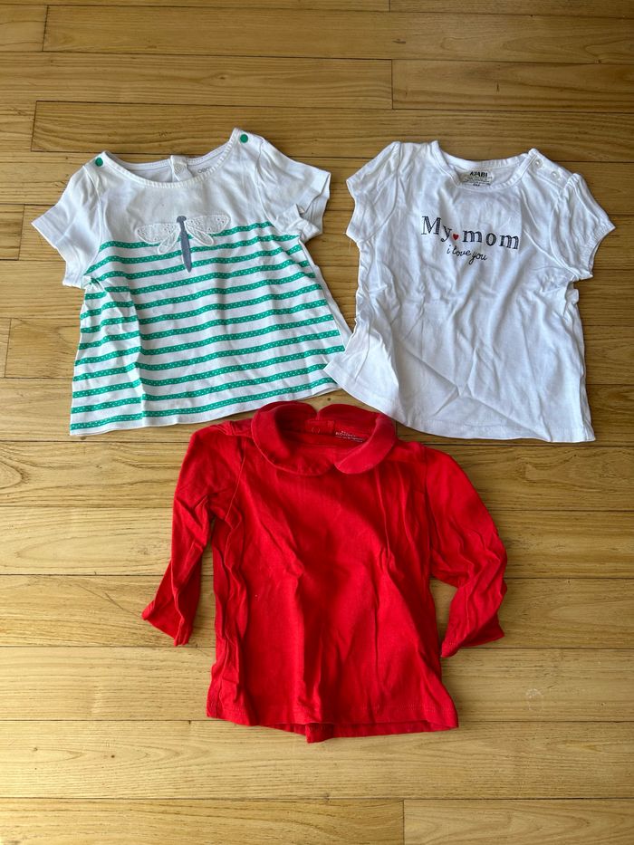 Lot de tshirts