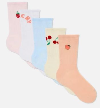 Paire de chaussettes fruit