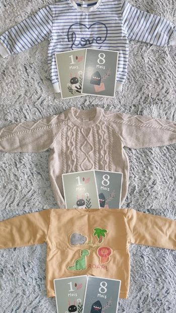 Lot de 3 pulls 18 mois