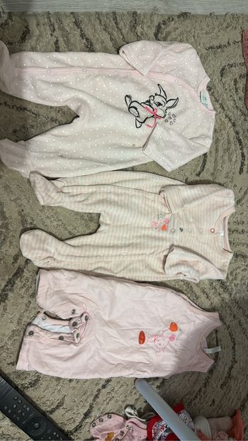 3 pyjamas bebe fille