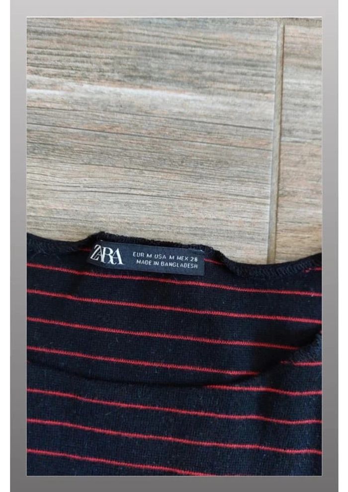 Tee shirt top zara taille M zara - photo numéro 2