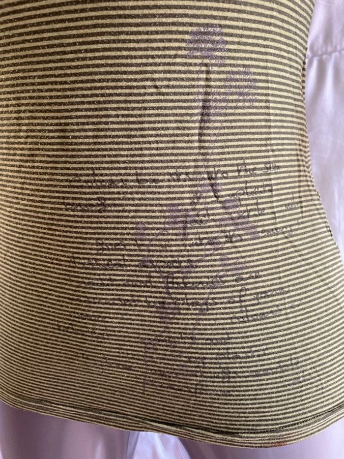 t-shirt sans marque kaki taille M - photo numéro 2