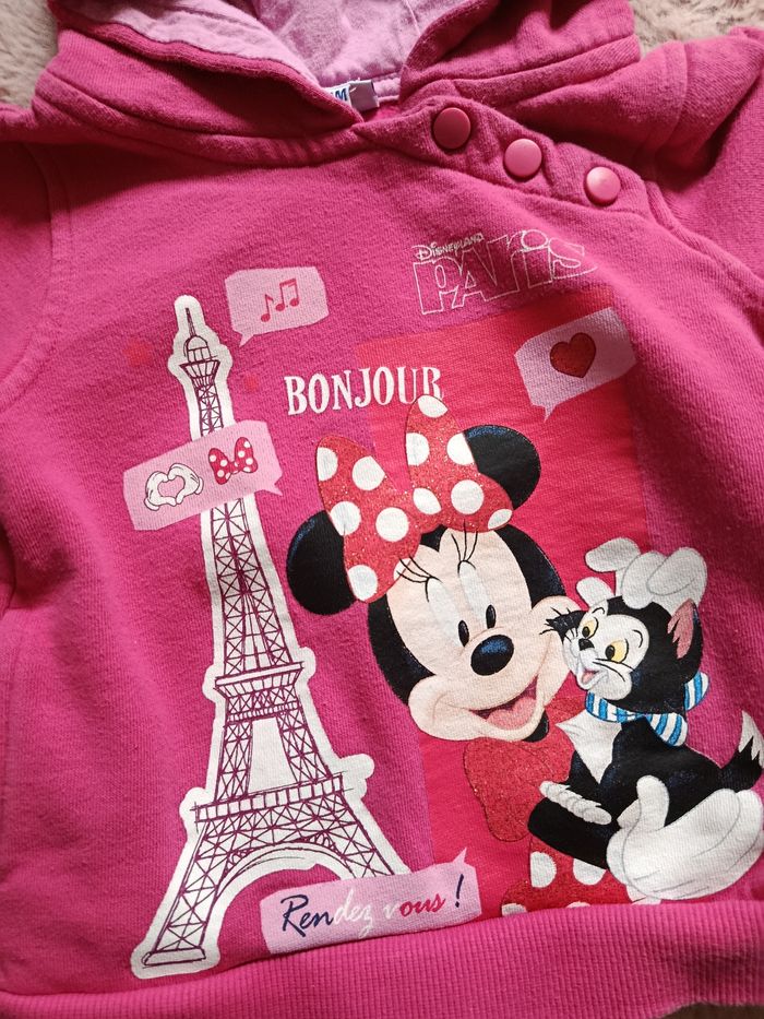 Pull a capuche - taille 24 mois - photo numéro 3