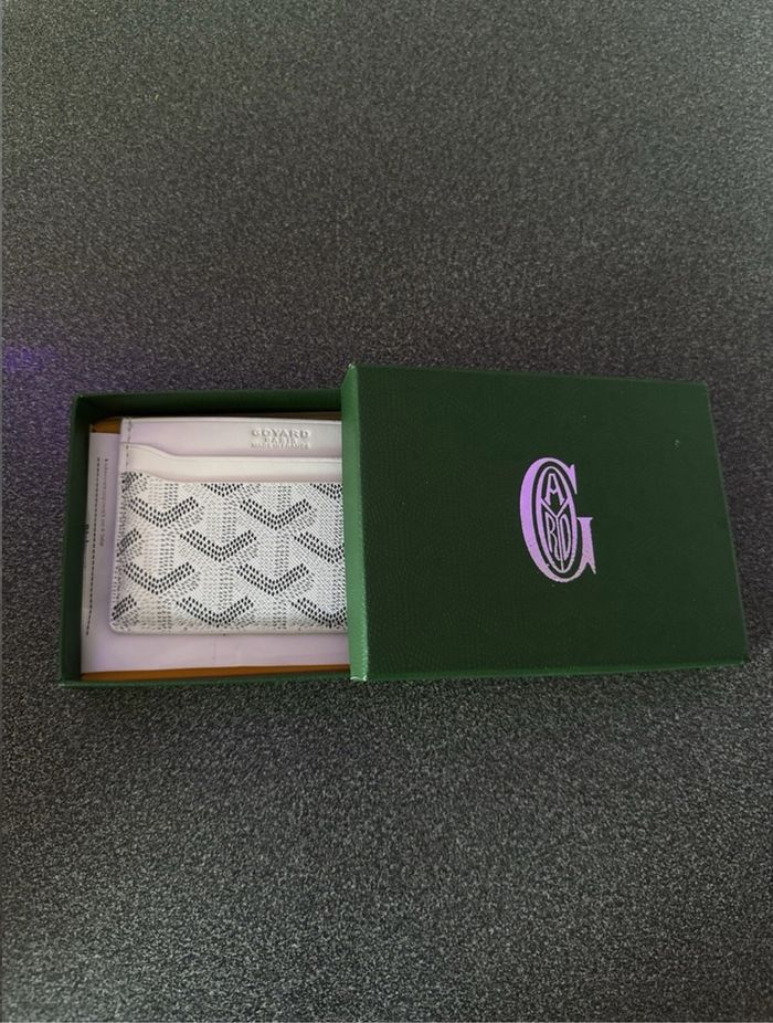 Porte carte goyard blanc - photo numéro 4