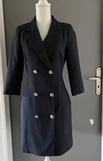 Robe tailleur Morgan bleu marine 211-Rtelma.f T40