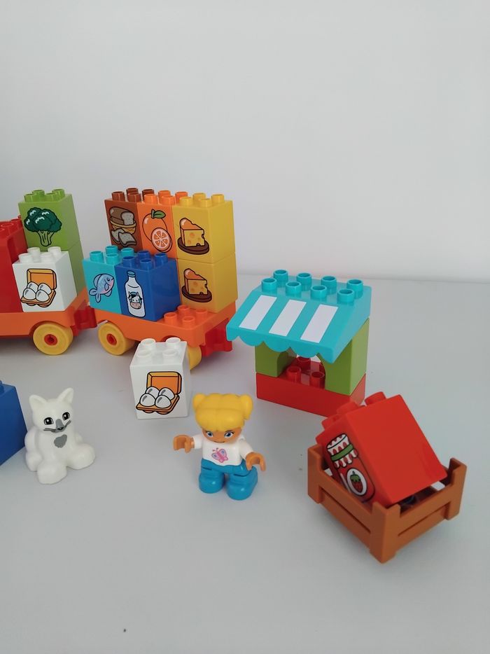 🥦 DUPLO BRIQUES et CAMION Marché 10818 Complet - photo numéro 3