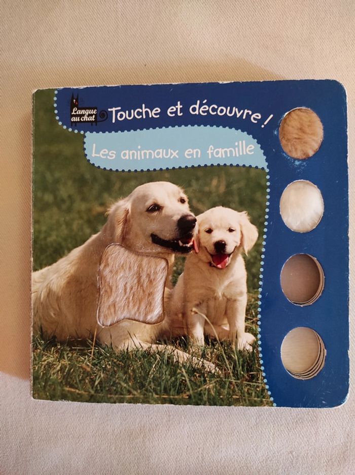 Touche et découvre Les animaux en famille