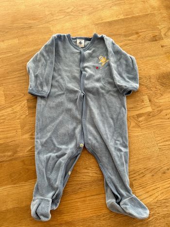 Pyjama velours Petit Bateau