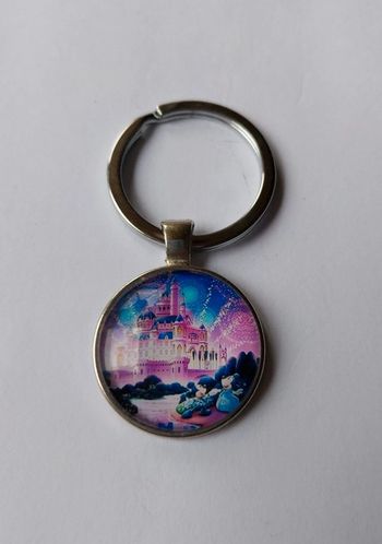 Porte-clés château disney de disneyland paris