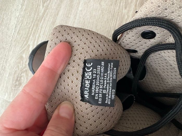 Chaussures de sécurité pointure 37 - photo numéro 7