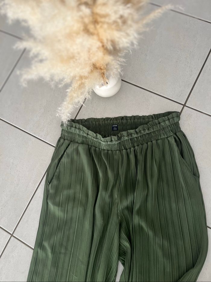 🛍️ Pantalon palazzo vert