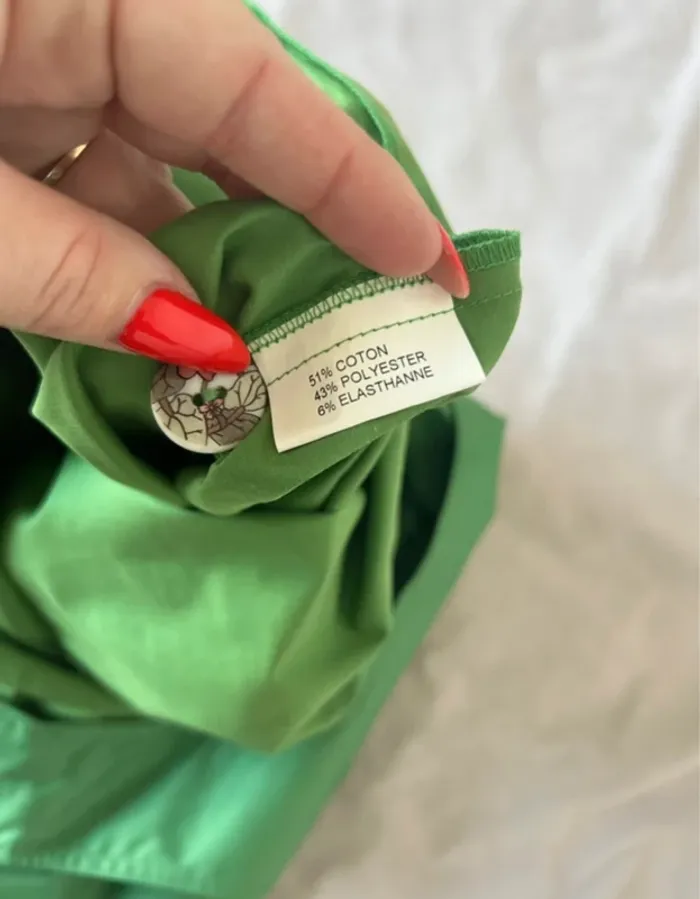 Robe verte huganco taille xxl - photo numéro 7