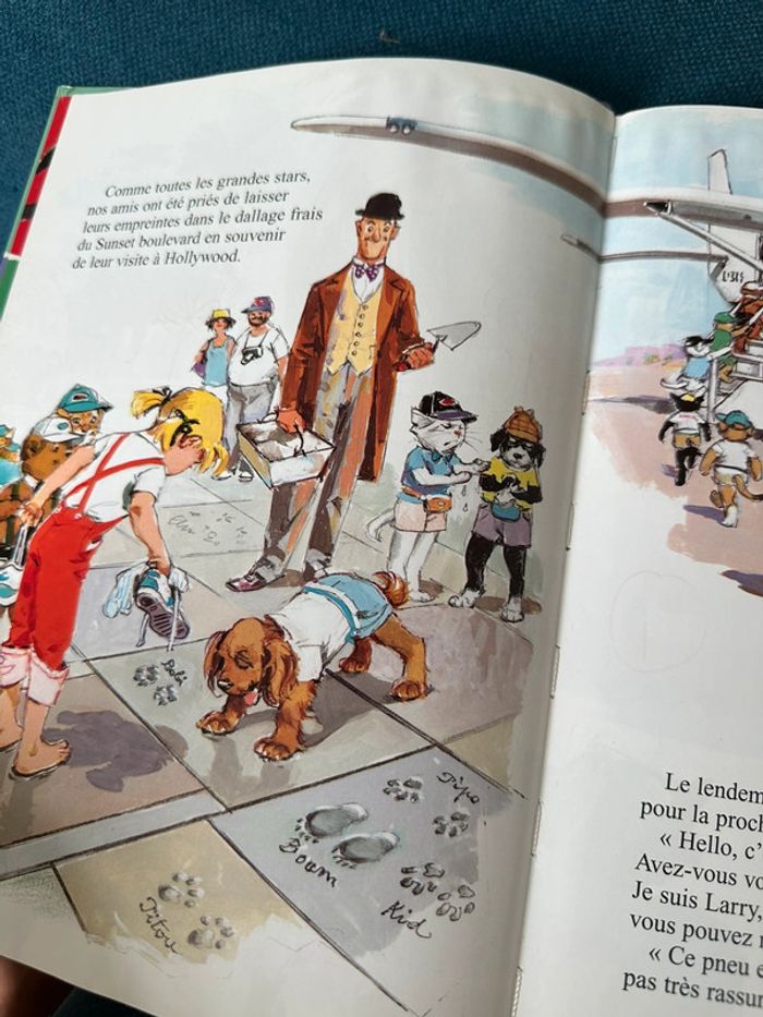 Livre rare Caroline en Amérique USA album bd Pierre Probst contour couleurs multicolore - photo numéro 6