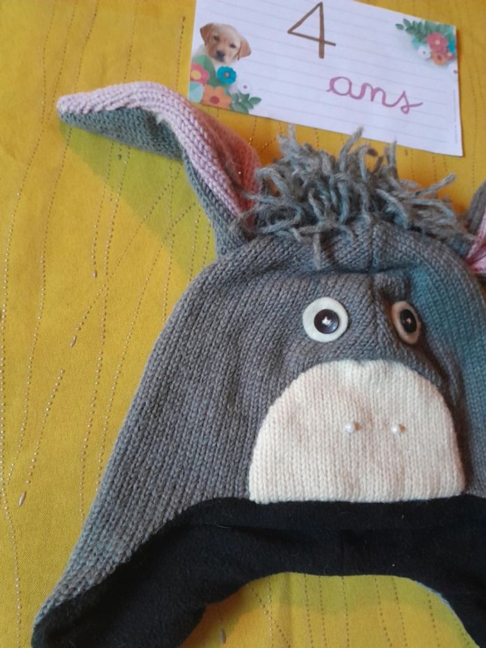 Bonnet Très épais Bourriquet / âne de 3 à 5 ans Mixte - photo numéro 5