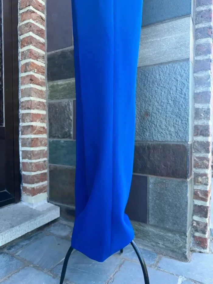Pantalon costume bleu Zara Taille XS / 34 - photo numéro 9