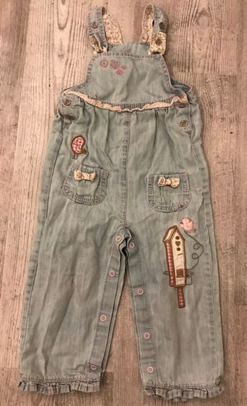 Salopette jean 2 ans