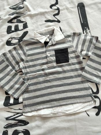 Pull chemise garçon